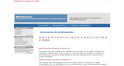 Desktop Screenshot of medizzine.com